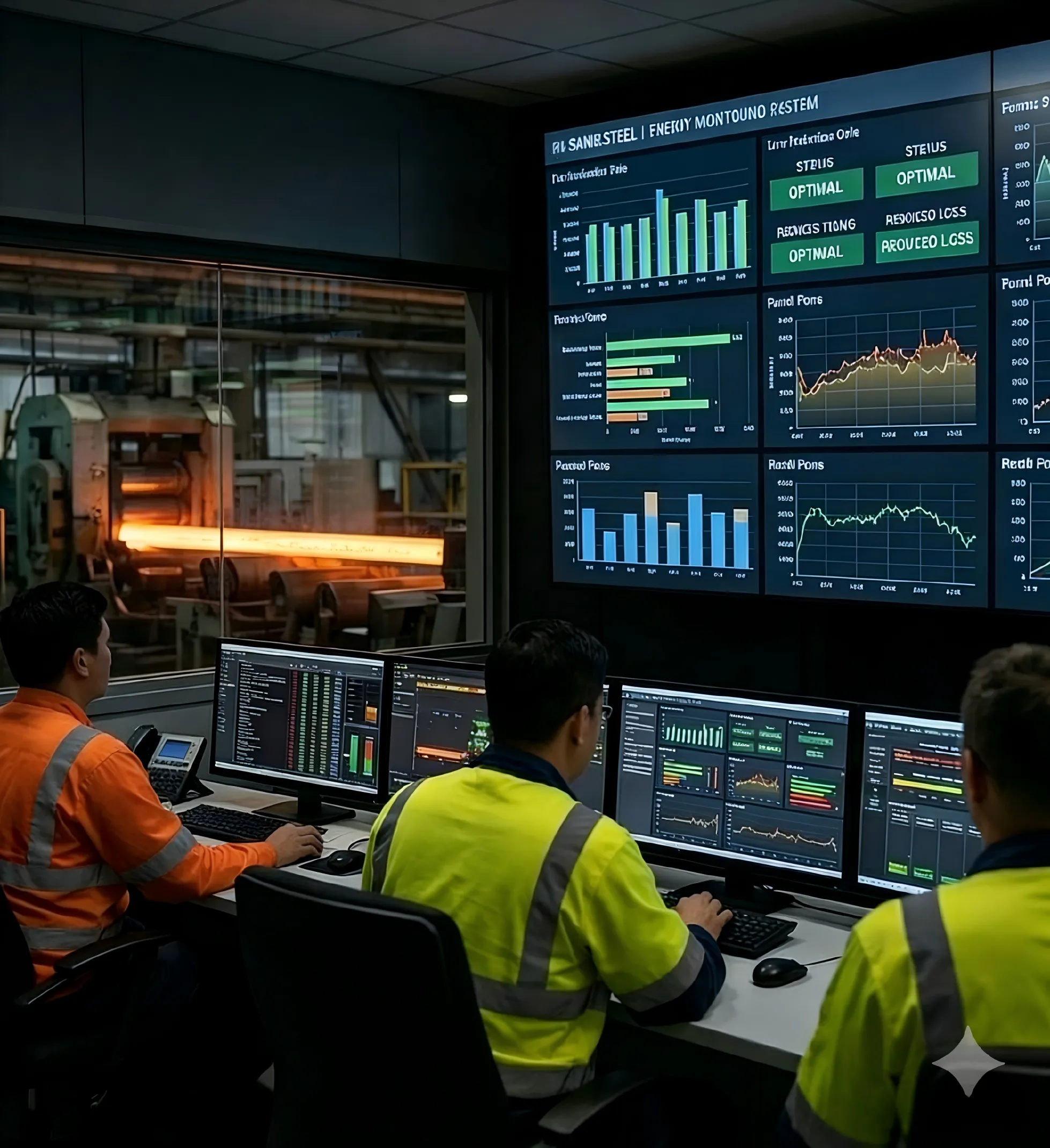 Kaivaa syvälle vähähiilisen valmistuksen mahdollisuuksia, Sanhe Steelin digitaalinen älyjärjestelmä auttaa 